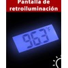 Termómetro Digital Cocina Sonda Doble Carne Horno Acero 304