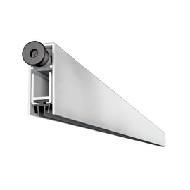 Gedotec Lowerable floor seal, 1 piece door seal, one-sided release, 12 x 30 mm, Eco, length 1030 mm, can be shortened, lowering seal for doors, door floor seal, wind protection, cold enemy, for