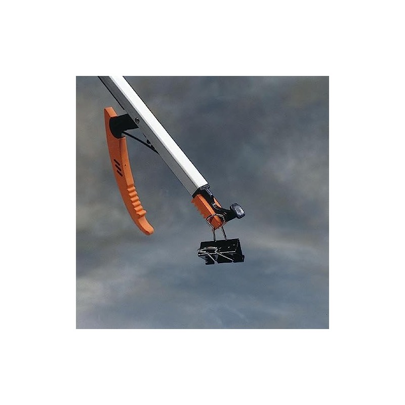 Sammons Preston Easireach II Reacher, Compact 15" Ergonomic Reaching Aid