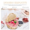 MAGICLULU Wicker Picnic Basket with Insert, Country House Style Picnic