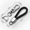 Tukellen - Llavero de piel para llavero de coche, regalo