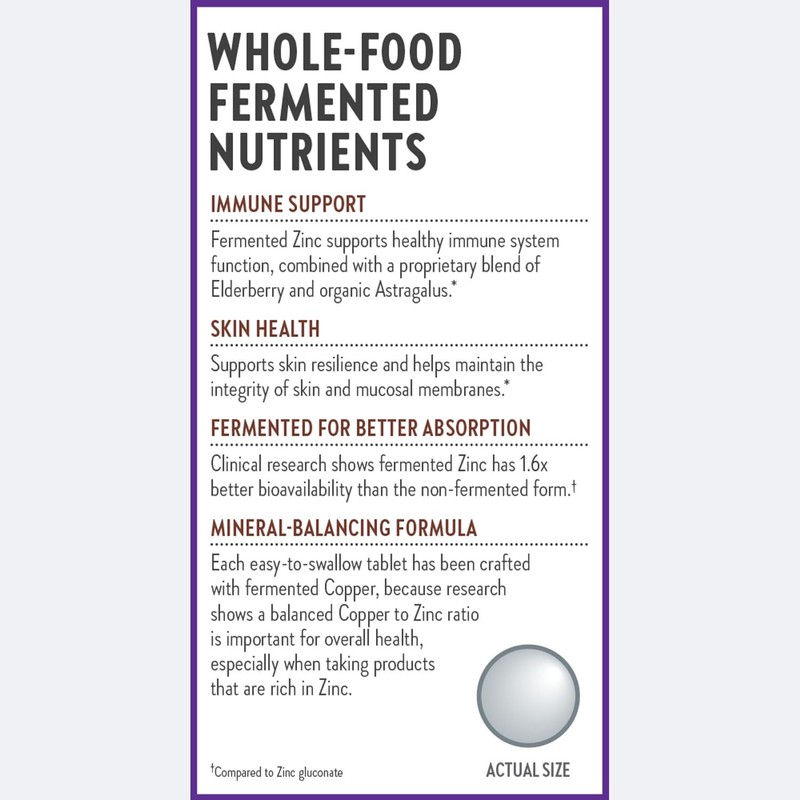 New Chapter Zinc Supplement, Fermented Zinc Complex, ONE Daily for