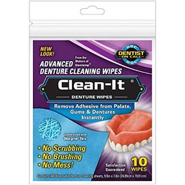 D.O.C. DENTURE WIPES Pack of 40 by MAJESTIC DRUG CO., INC. ***