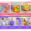 Chameleon Mica Powder 5 x 3g, Color Shift Mica Set，for
