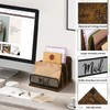 YINMIT Mail Organizer Countertop, Mail Holder with 3-Slot, Desktop Mail