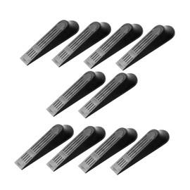 TEHAUX 10pcs Door Stoppers Odorless Door Wedge for Home Safety Anti-Slip to Prevent Finger Injuries for Office Bathroom Use