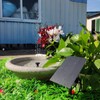 Solar Fountain 1.5W Electric Water Pump with 4 Nozzles for