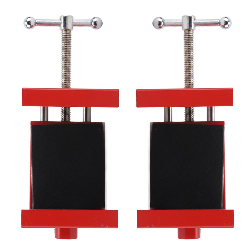 2Pcs Cabinet Clamps Firm Fixing Easy Operation Rugged Portable Face