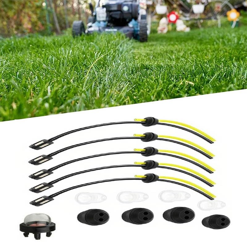 Strimmer Fuel Pipe,Universal Grass Trimmer Fuel Line,Fuel Tank Seal Grommet