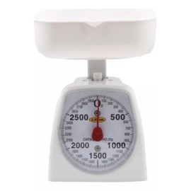 Noval Báscula Noval Mecánica De Cocina Con Charola Para 3kilos Kca