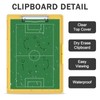 Rimilak Plastic Clipboard with Storage, Side Opening with 2 Compartment,