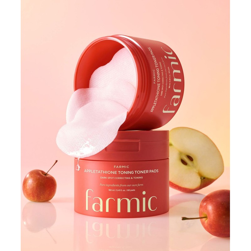 Pamick Pamique Apple Tacheon Toning Toner Pad 160ml 60 sheets