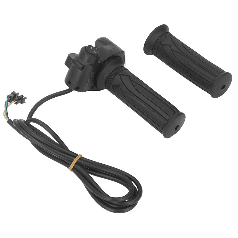 1 Pair Electric Bike Throttle Grip Rubber Twist Throttle Grips