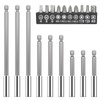 Ksvaye 19PCS Magnetic Drill Bit Holders 1/4" Hex Shank Magnetic