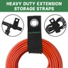 4-Piece Garage Hooks Wall Mount Storage Hanger with 4 Extension