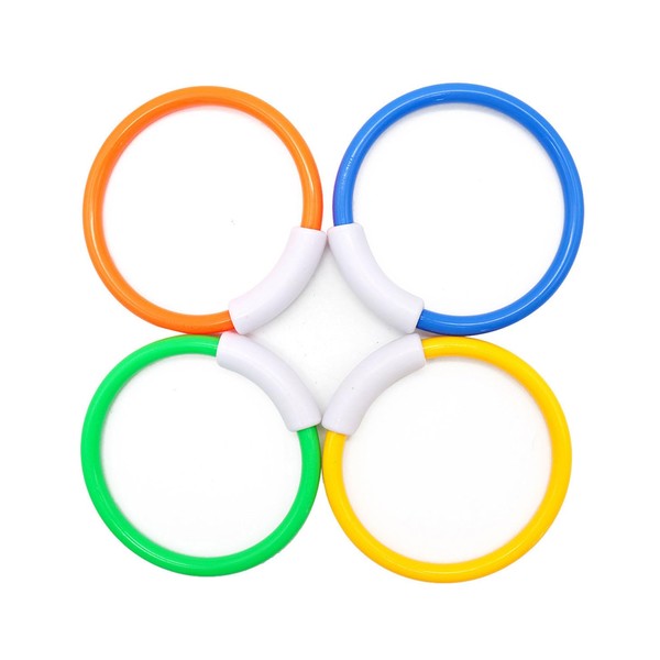 KGDUYC Pack of 4 Children's Pool Toys, Diving Toy, Children's