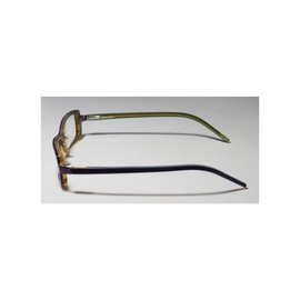 SmartClip 919 Mens/Womens Designer Full-Rim Shape Sunglass Lens Clip-Ons Flexible Hinges Eyeglasses/Eyeglass Frame (50-16-135, Violet/Blue/Yellow)