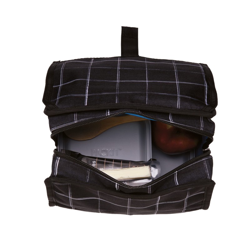 PACKIT Freezable Insulated Lunch Bag - Classic Lunch Cooler Bag,