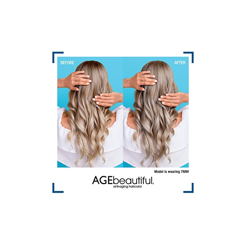 AGE beautiful Permanent Hair Color Dye Liqui Creme & Developer