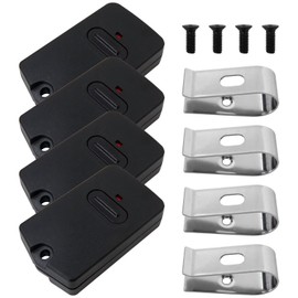 4X Garage Gate Opener Remote for Mighty Mule and GTO/for Linear Pro Access Gate Opener,for 9 Dip Switches, 3 Positions, Frequency 318MHZ by GruDawu Update