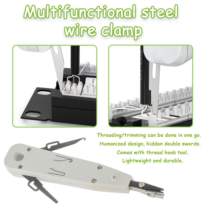 EPLZON LSA Punch Down Tool, Network Tool for Network Sockets,