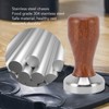 Coffee Tamper Multipurpose 304 Stainless Steel Flat Base Coffee Powder