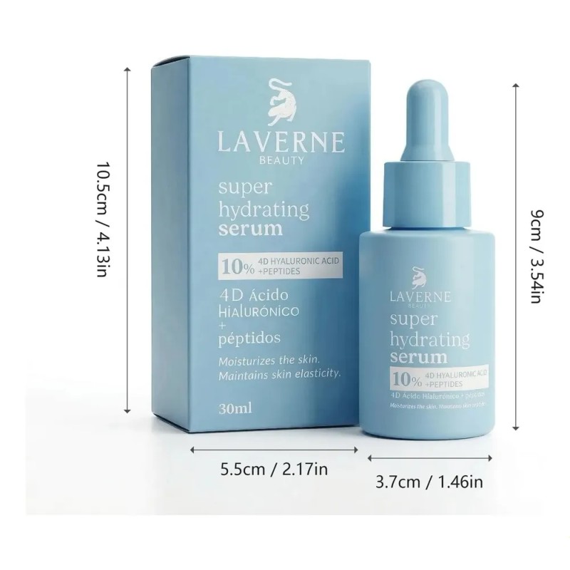 Sérum De Ácido Hialurónico Laverne 10% Hidratante Facial 30