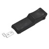 uxcell Rubber Flexible SUS304 Stainless Steel Soft Draw Latches Hasp