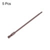 sourcing map Pack of 5 T15 Torx Bit 1/4 Inch