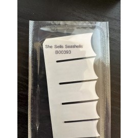 Color Street Nail Strips ~ SHE SELLS SEASHELLS MARCH COLOR PLAY HIDDEN TREASURE