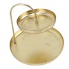 2 Tier Jewelry Tray Elegant Simple Sturdy Stable Metal Multi