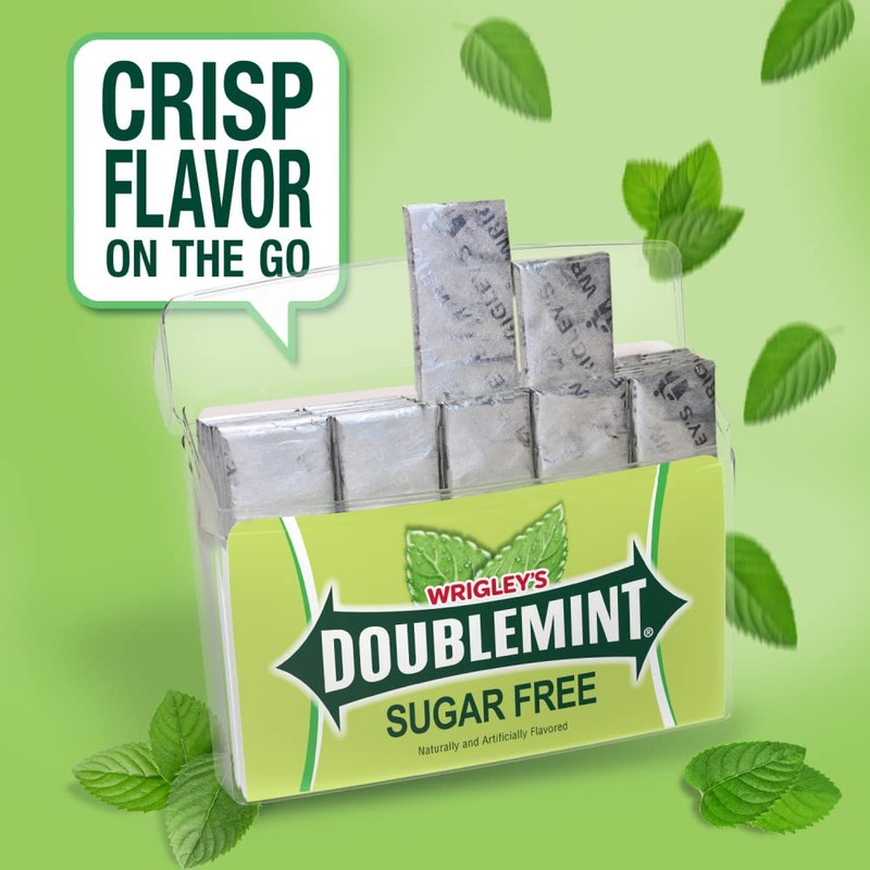 DOUBLEMINT Gum 35 stick SugarFree MegaPack 4.7 oz. (Pack of