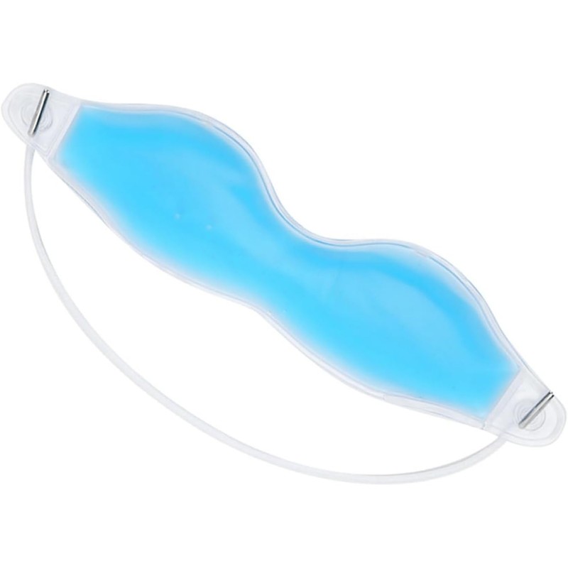 Jiawu Máscara de Ojos Fría para Dormir, Compresa de Gel