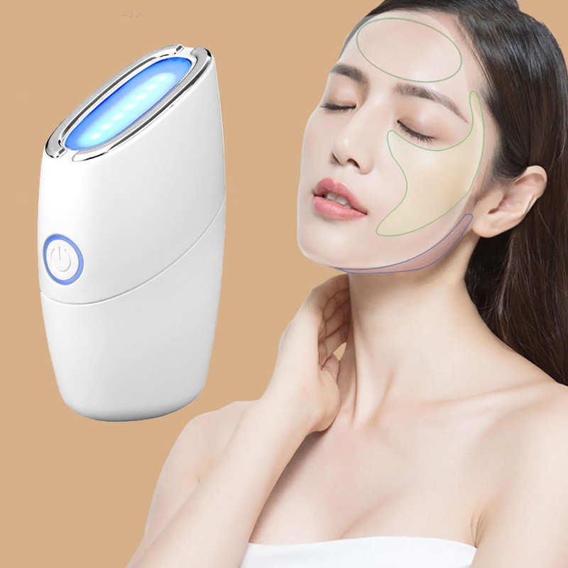 Photon Skin Beauty Instrument Vibration Firming LED 3 Colors Massaging