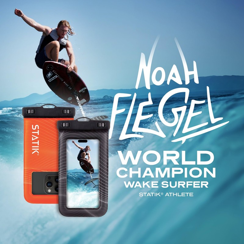 Statik MarCase Waterproof Phone Pouch - IPX8 Floating Waterproof Bag,