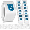 (20 Pack) Dust Bags Airclean Filters Compatible with Miele GN