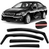 in Channel Auto Rain Guards Fit for 2011-2016 Impreza Hatchback,