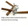 AIMALL Mini Round Head Hammer – 6.3-Inch Pound Small Hammer