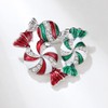 Christmas Brooch Rhinestone Christmas Bells Brooch Cute Candy Brooch Stylish
