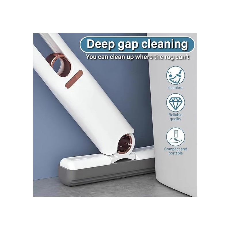 Mini Mop, Handheld Desktop Mini Mop with Wring Function for