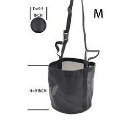 Cross-Border New Neck Leak-Proof Feed Bag Adjustable Feeding Bag for Pasture Horses Outdoor Horse Muzzle