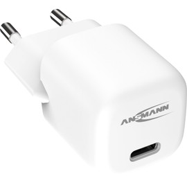 Ansmann Home Charger HC120PD GAN Mini, 3A/20W USB-C 1001-0153 Brand