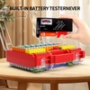 Yeenhoopy Battery Organizer Storage Holder Box Case with Tester, Stores