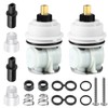 2 Pack RP32104 Shower Cartridge Replacement, Compatible with Delta Monitor