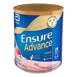Alimentación Especializada Ensure Advance Polvo Lata Sabor Fresa 400g