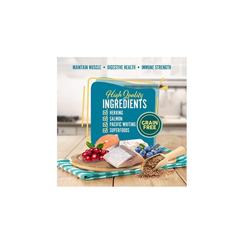 Earthborn Coastal Catch Dry Dog Food 4 Pound