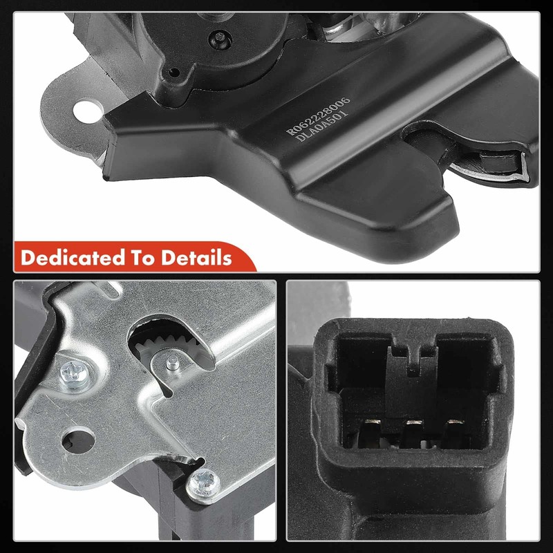 A-Premium Rear Tailgate Trunk Latch Lid Lock Actuator Compatible with