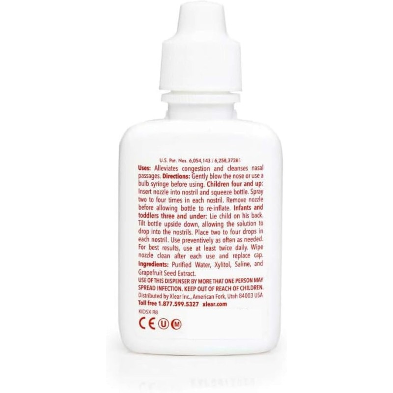 Xlear Kid’s Nasal Spray with Xylitol – Natural Nasal Congestion