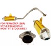 PCC EXHAUST FOR TWINSPAR BBR STYLE FRAME ONLY DIRT PIT