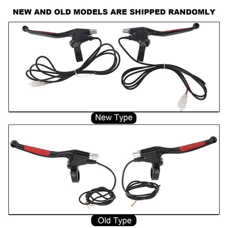 2pcs Aluminum Bicycle Brake Lever Electric Brake Handle for Electric